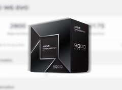 AMD Ryzen Threadripper PRO 9995WX lyckades överträffa sin föregångare med över 26% i Geekbench 6 multi-core. (Bildkälla: AMD, Geekbench, redigerad)