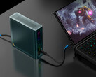 OneXGPU Lite ansluten till en OneXPlayer G1. (Bildkälla: One-Netbook)