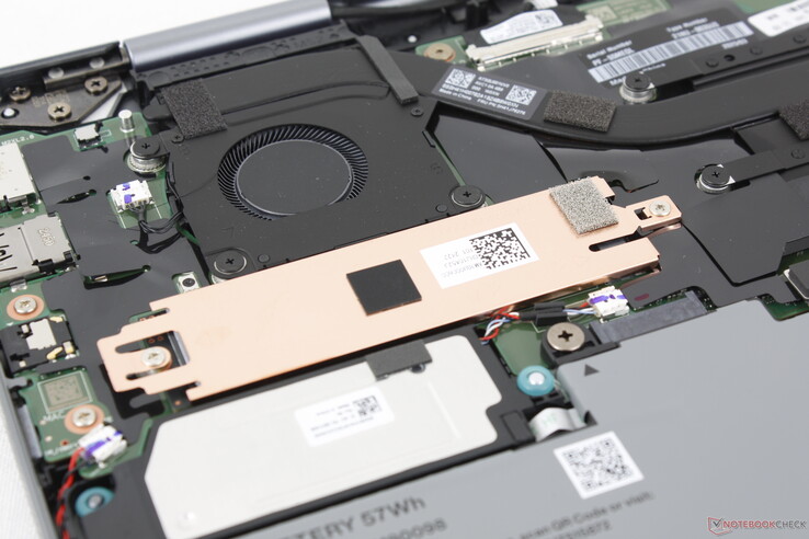 Primär M.2 SSD levereras med sin egen värmespridare