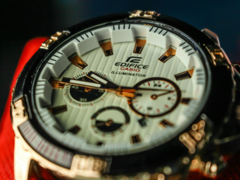 Casio Edifice-linjen föddes år 2000 och har blivit en av de tre bästa monikerna under den japanska klocktillverkaren. På bilden - En Casio Edifice-modell. (Bildkälla: Samer Daboul på Pexels)