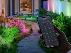 Govee's Outdoor Spotlights 2 (bilden) är Matter-kompatibla. (Bildkälla: Govee)