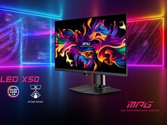 MPG 271QR QD-OLED X50 från MSI har AI Care Sensor för lång livslängd för OLED. (Bildkälla: MSI)