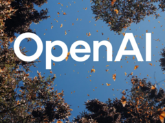 OpenAI, kampanjbild med företagets logotyp över himlen på bilden, arbetar enligt uppgift med en app för sociala medier (bildkälla: OpenAI)