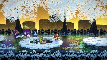 Paper Mario: The Thousand Year Door-nivå (Bildkälla: Nintendo of America)