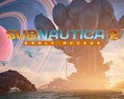 Banner för lansering av Subnautica 2 med tidig tillgång visas