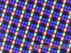 RGB-subpixlar är annorlunda för OLED jämfört med IPS