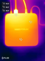 Minisforum AI X1 under stresstest (ovansida)