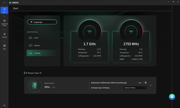 GiMATE prestandaprofiler