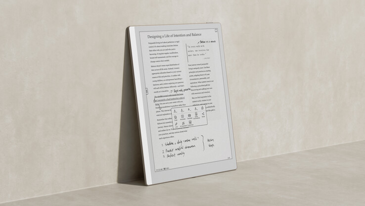 Boox Go 10.3 Gen II Lumi har en tvåfärgad frontbelysning