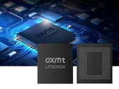 En reklamrendering av CXMT:s LPDDR5X-minneschips