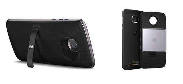 HMD Fusion 2 kommer att få högtalar- och projektortillbehör som liknar Moto Z-seriens SoundBoost och InstaShare Projector Mods. (Bildkälla: Motorola)