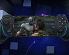 ARMSX2 version 0.5.4 är nu tillgänglig för testare. På bilden: Android telefon som kör God of War II. (Bildkälla: r/playstation, Sony och Razer - redigerad)