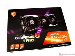 MSI Radeon RX 6950 XT Gaming X Trio 16G recension - produkten är vänligt tillhandahållen av MSI Germany (källa: Sapphire)