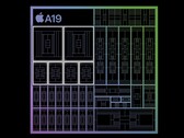 Konstnärlig framställning av A19-chiparkitekturen. (Bildkälla: Apple, redigerad)