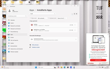 McAfee Webadvisor och Banner