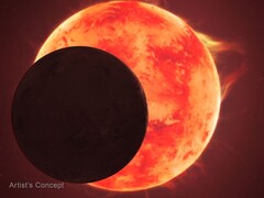 En konstnärs koncept av planeten TRAPPIST-1 d som kretsar runt sin stjärna (Bildkälla: NASA, ESA, CSA, Joseph Olmsted och STScI)