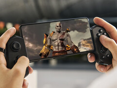 Den senaste generationens flaggskeppstelefon med Android kunde emulera de testade spelen bättre. Bild: God of War 3 emuleras på en smartphone (redigerad).