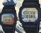 På bilden - de tidigare lanserade Casio DW-5600KHG24-1JR (vänster) och DW-5600KHK24-1JR (höger). De nya klockorna kommer att ha andra konstverk än dessa. (Bildkälla: Casio)
