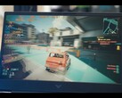 Cyberpunk 2077-spel som körs på HP Victus med RTX 5050 GPU vid 1080p Medium-inställningar (Bildkälla: Dawid Does Tech Stuff/YouTube)