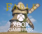 Banner för Fable på Xbox Game Pass visas