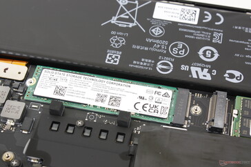 Upp till två M.2 2280 PCIe4 x4-enheter stöds