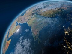 En illustration som visar jorden.