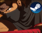 Ninja Gaiden: Ragebound tar serien tillbaka till sina ursprungliga 2D-rötter. På bilden - en skärmdump från den officiella speltrailern med Steam-logotypen ovanpå. (Bildkälla: Steam - Redigerad)