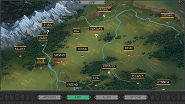 En bild som visar kungadömet Davern i Yes, Your Grace.