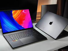 Asus ProArt P16 vs. Apple MacBook Pro 16 (bildkälla: Notebookcheck)