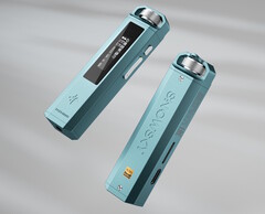Den bärbara Hi-Res Audio MP3-spelaren Fiio Snowsky Echo finns i färgen Sky Blue.