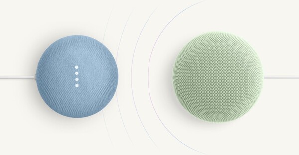 Google Home Speaker kan grupperas med andra Nest-högtalare och Nest-displayer. (Bildkälla: Google)