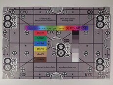 Sony Xperia 1 VII: Test av skärpa