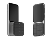 Sidephone SP-01 (bilden) har ett utbytbart tangentbord, med unika alternativ som QWERTY eller T9-layout. (Bildkälla: Sidephone)