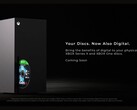 En affisch som lyfter fram initiativet Xbox Disc to Digital