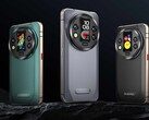 WP200 Pro-smarttelefonerna har en smartklocka och ett headset (Bildkälla: Oukitel)
