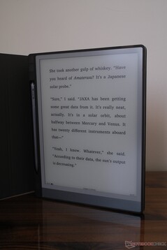 Huion Ink med frontbelysningen avstängd...