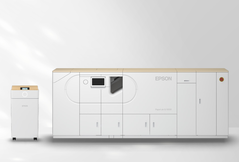 Maskinerna Epson PaperLab Q-5000 och Q-40 återvinner begagnat papper till nytt papper. (Bildkälla: Epson Japan)