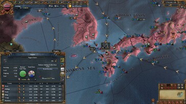 På bilden: En skärmdump från Europa Universalis IV.