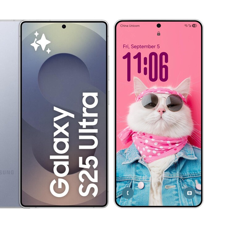 Galaxy S25 Ultra vs Galaxy S26 Ultra designjämförelse. (Bildkälla: UniverseIce på X)