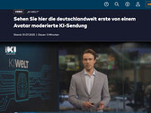 KI-Welt: Welt TV lanserar det första helt AI-producerade nyhetsprogrammet i Tyskland (Bildkälla: Welt TV)