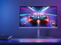 Philips 27M2N6801M gamingmonitor (bilden) täcker 99,9% av sRGB, 98% av DCI-P3 och 96,4% av Adobe RGB. (Bildkälla: Display Specifications)