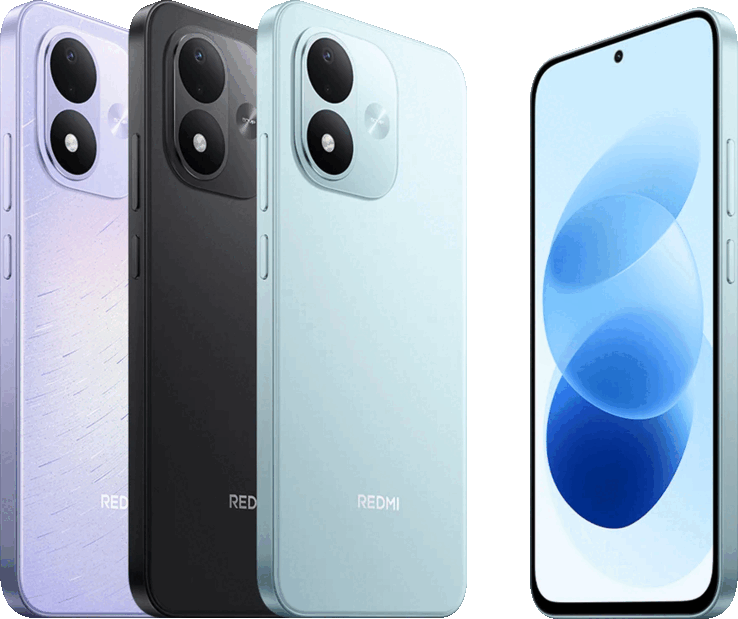 Redmi Note 17 5G finns i tre färgvarianter.