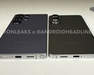 Samsung Galaxy S25 Edge är nästan 30% tunnare än Galaxy S25 Ultra. (Bildkälla: @OnLeaks / Android Headlines)