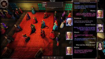 Bild: En skärmdump från spelet The Necromancer's Tale.