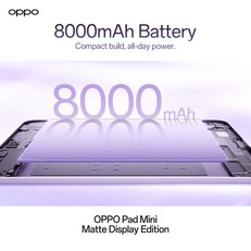 Oppo Pad Mini-batteri