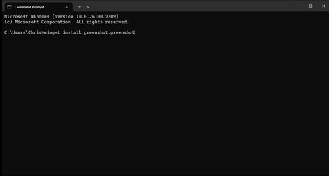 Ange kommandot ovan och så är det klart!