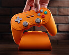 Den nya versionen av 8BitDo Pro 3 har en särskilt iögonfallande finish. (Bildkälla: 8BitDo)