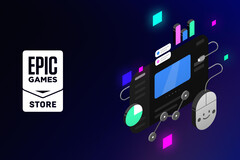 Epic Games Store, vars logotyp visas ovan, anger inte om ett spel har utvecklats med hjälp av AI. (Bildkälla: Epic Games)