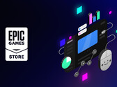 Epic Games Store, vars logotyp visas ovan, anger inte om ett spel har utvecklats med hjälp av AI. (Bildkälla: Epic Games)