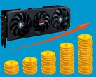 PowerColor Hellhound RX 9070 XT kan komma att kosta över 700 dollar om några månader. (Bildkälla: PowerColor, Pixabay, redigerad)